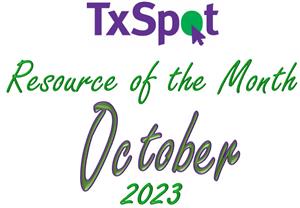 October 2023 Resource of the Month